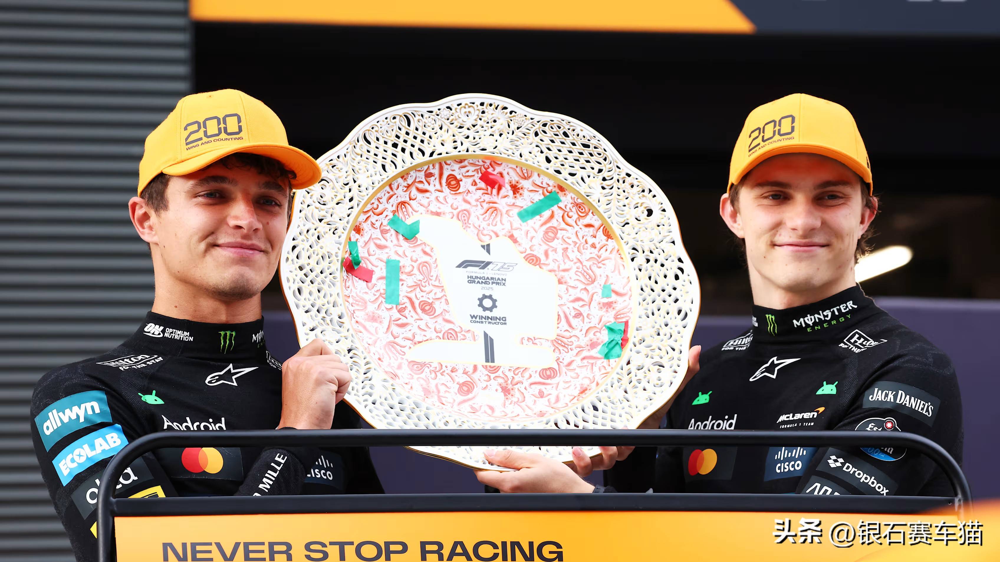 迈凯伦力克威廉姆斯，诺里斯高光表现